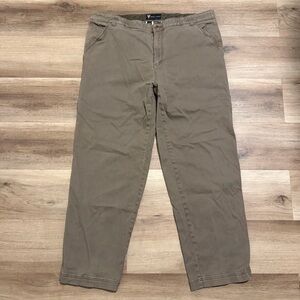 SCOTTeVEST Pants Mens 40x32 Hidden Cargo Brown  10 Pockets Travel TEC